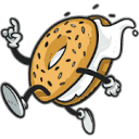 Jeffs Bagel Run logo